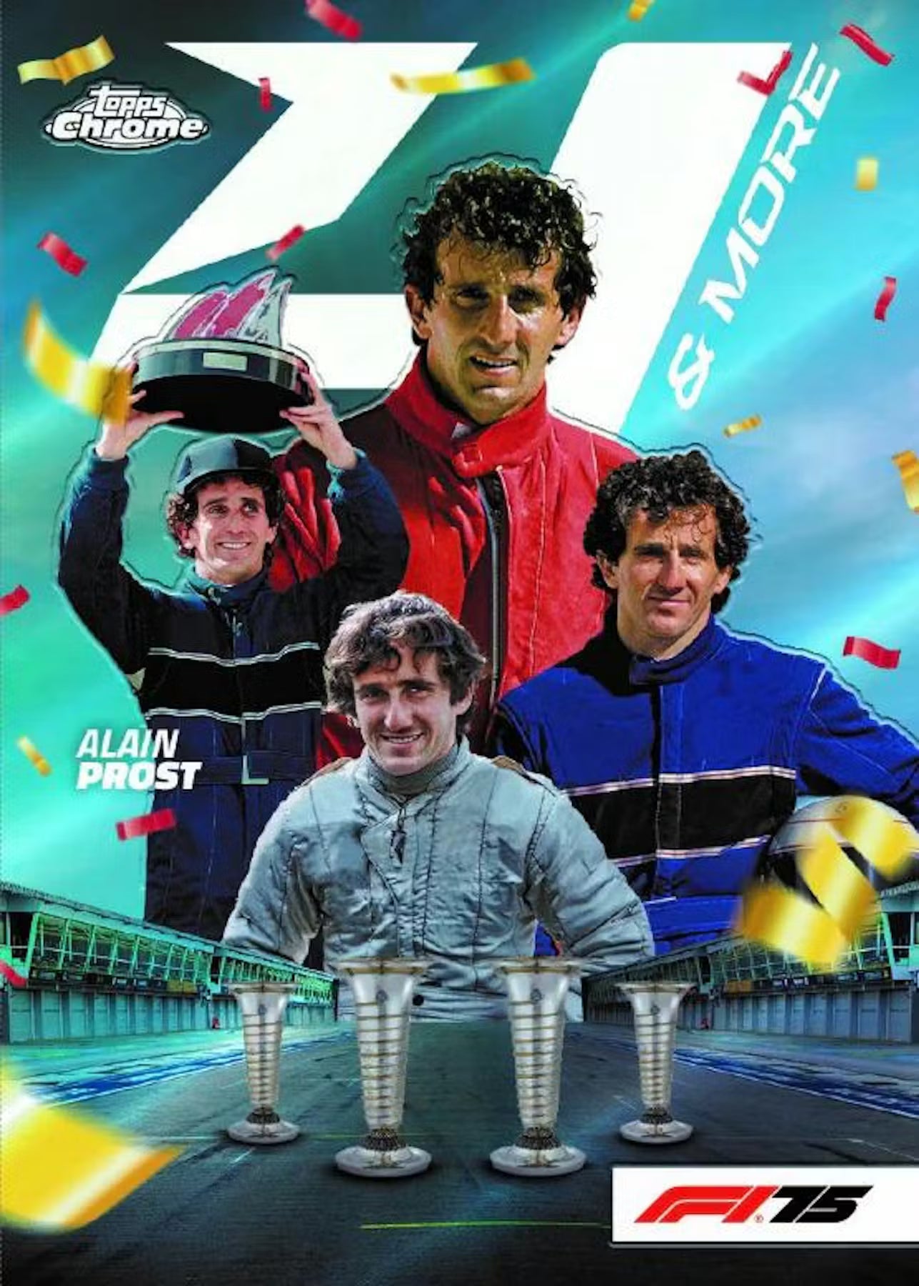 2025 Topps Chrome F1 Formula 1 Blaster Trading Cards