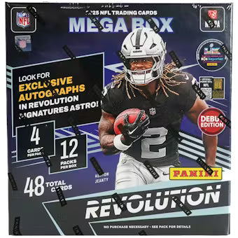 2025 Panini Revolution Football Mega Trading Cards