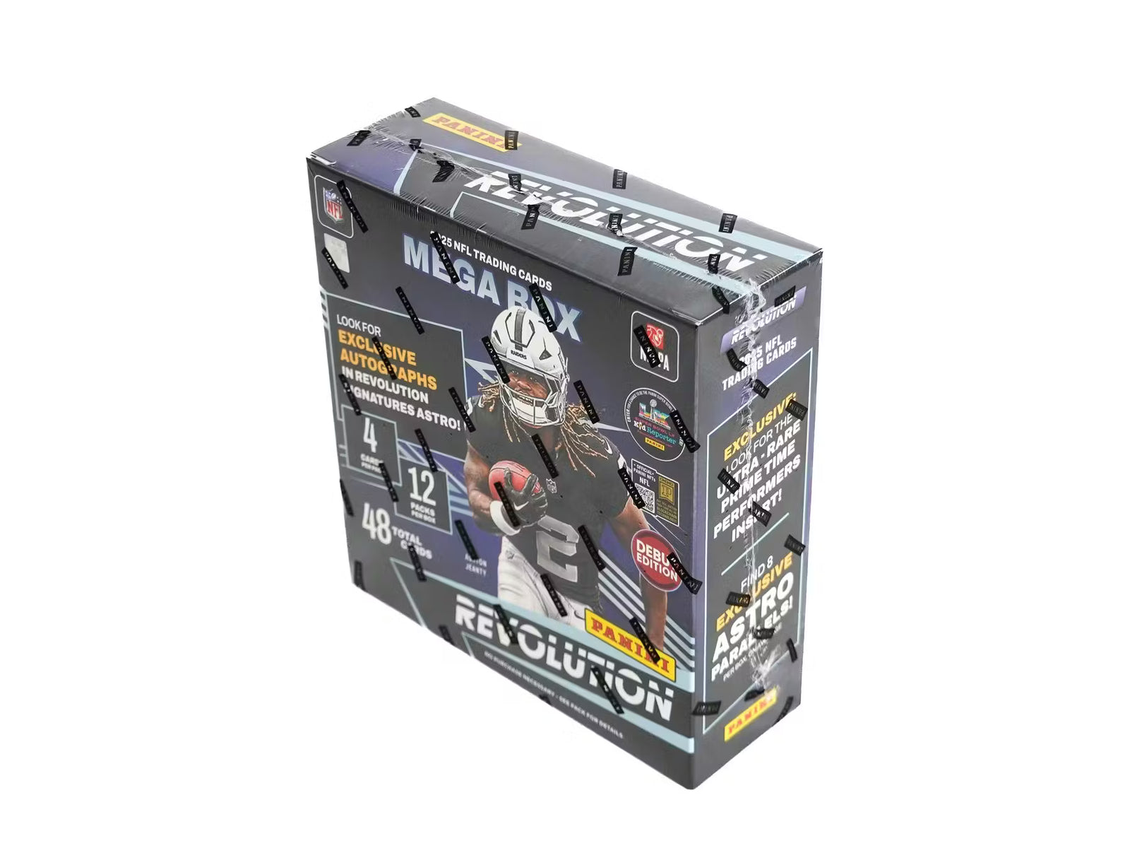 2025 Panini Revolution Football Mega Trading Cards LV