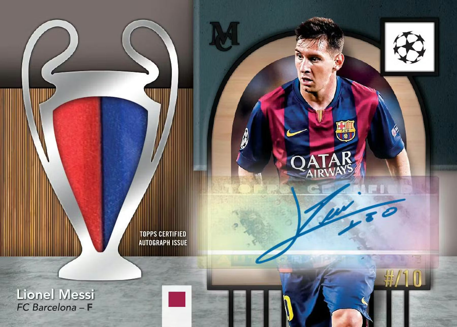 2025 Topps UEFA Club Competitions Museum Collection Hat Trick Hobby Trading Cards