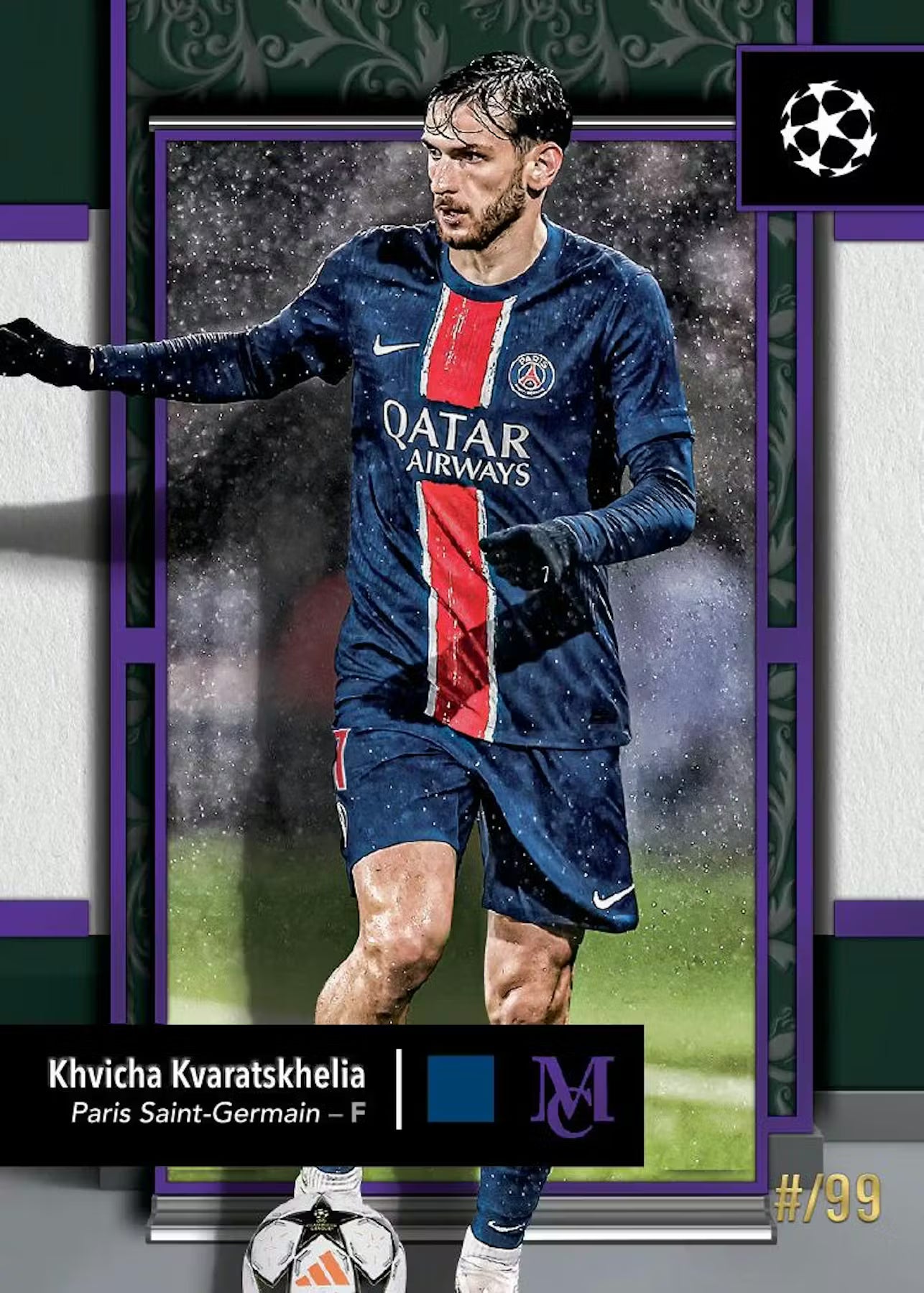 2025 Topps UEFA Club Competitions Museum Collection Hat Trick Hobby Trading Cards