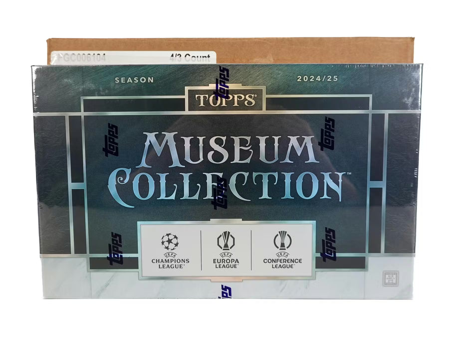 2025 Topps UEFA Club Competitions Museum Collection Hat Trick Hobby Trading Cards