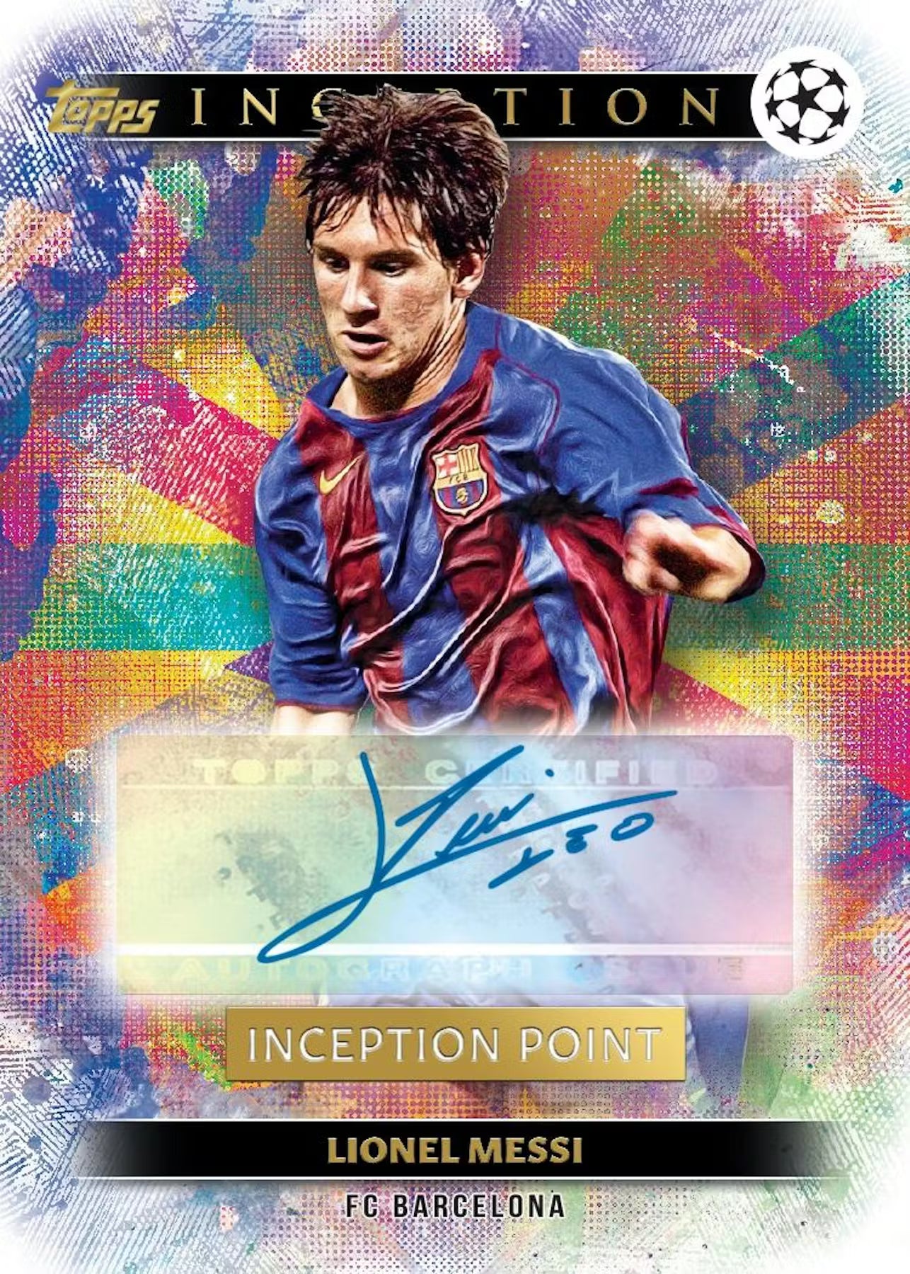 2024-25 Topps Inception Soccer UEFA Club Competitions Trading Cards