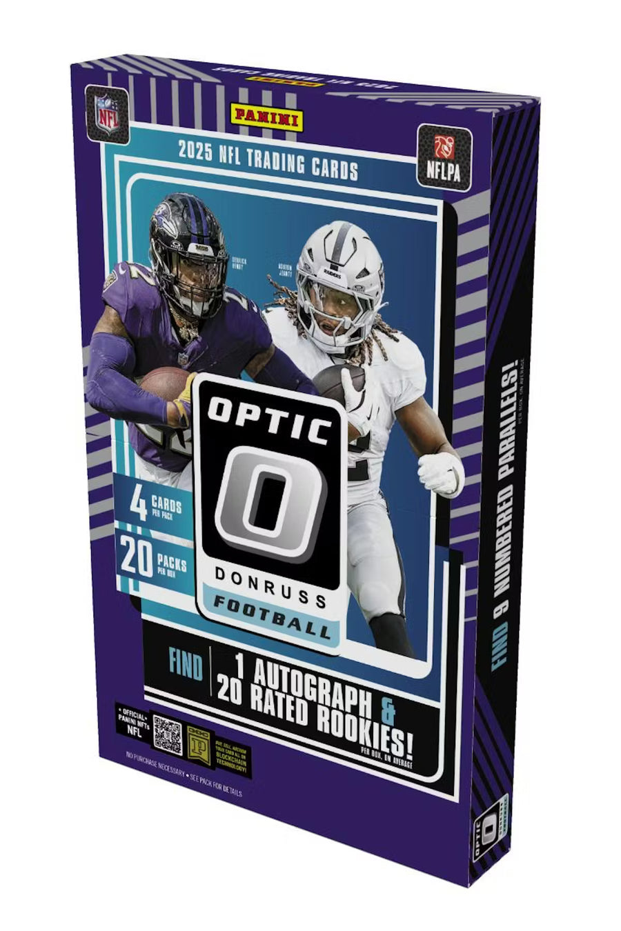 2025 Panini Donruss Optic Football Hobby Trading Cards