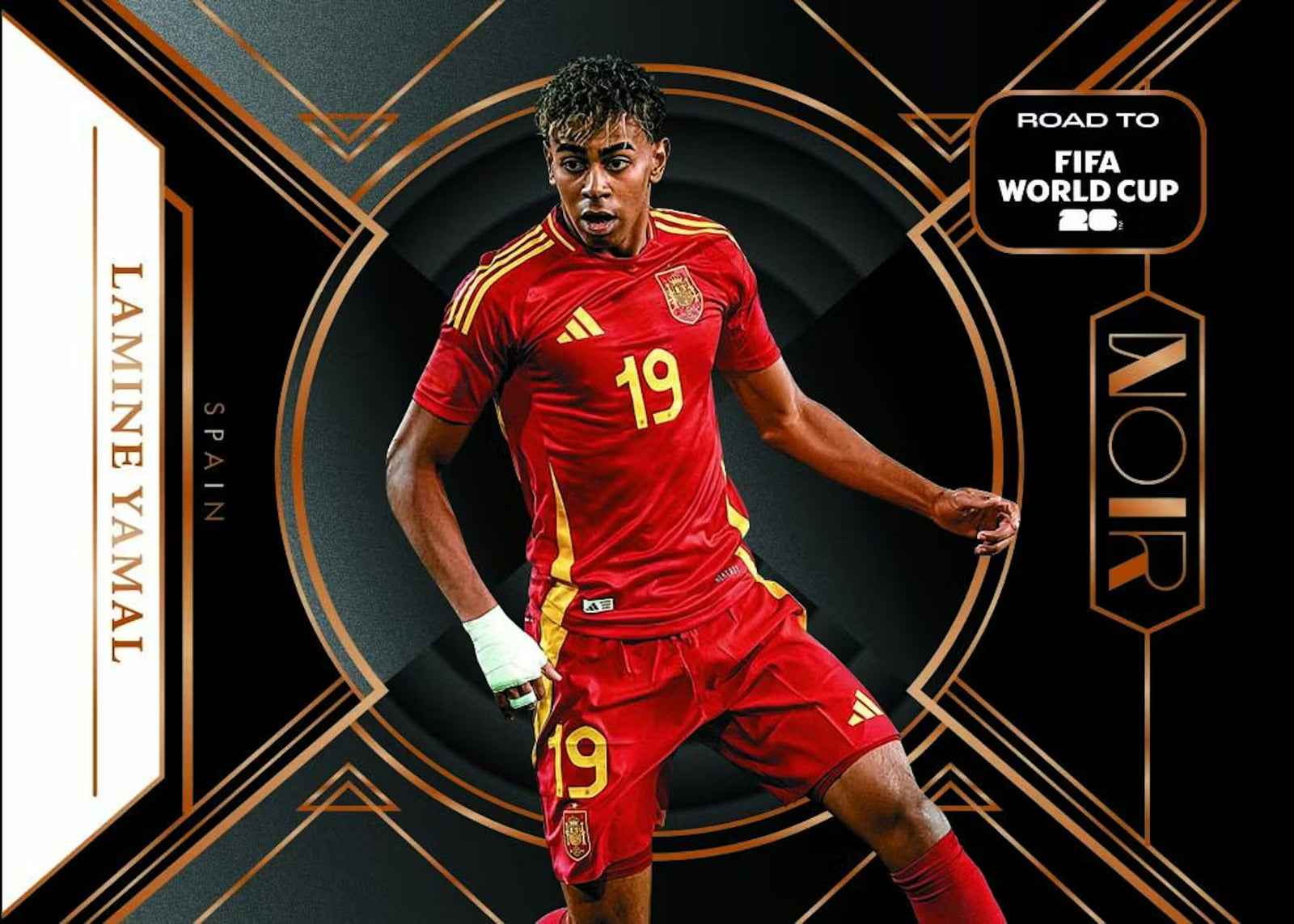 2025-26 Panini Noir Soccer Road to FIFA World Cup Hobby Trading Cards LV