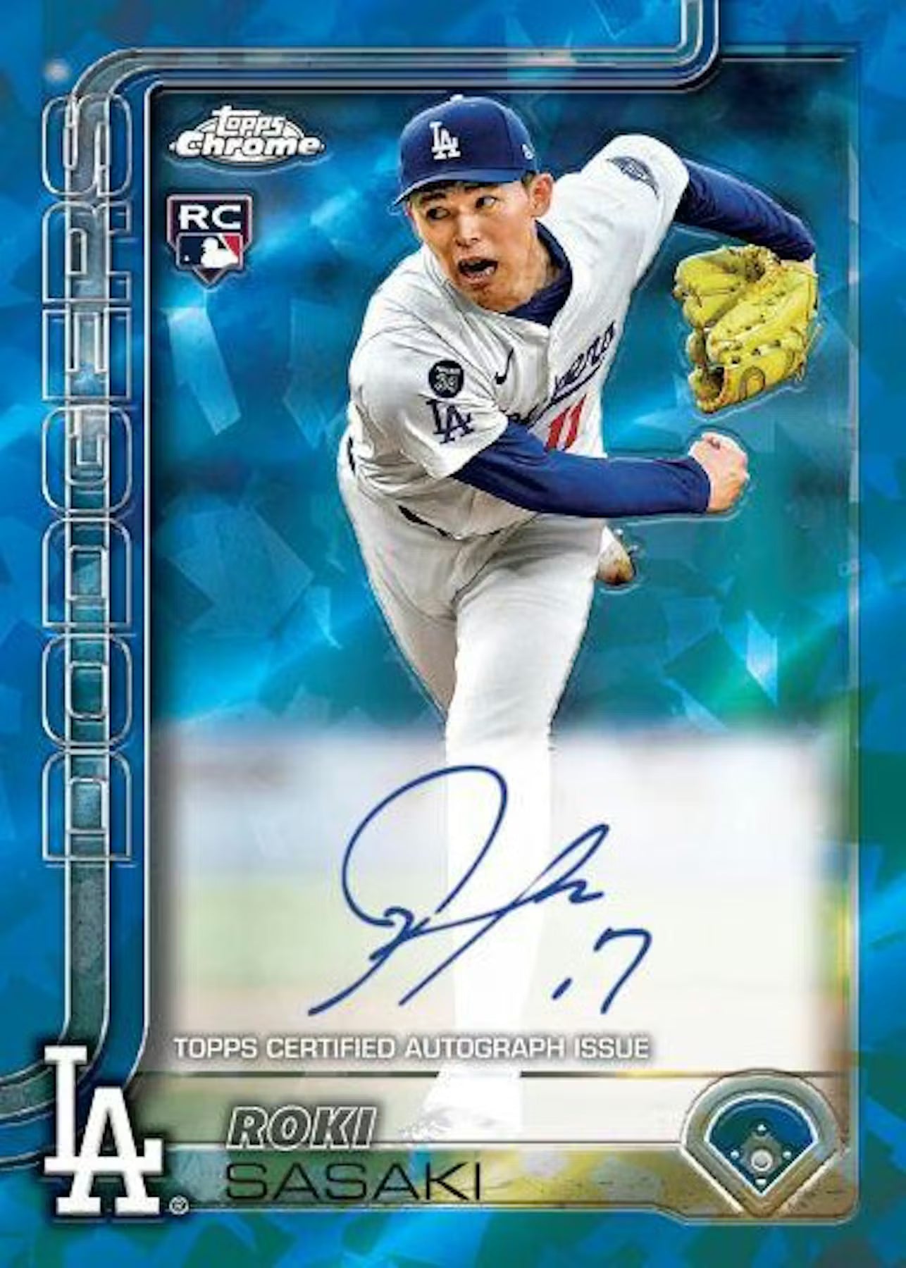 2025 Topps Chrome Baseball Update Series Sapphire Edition Trading Cards