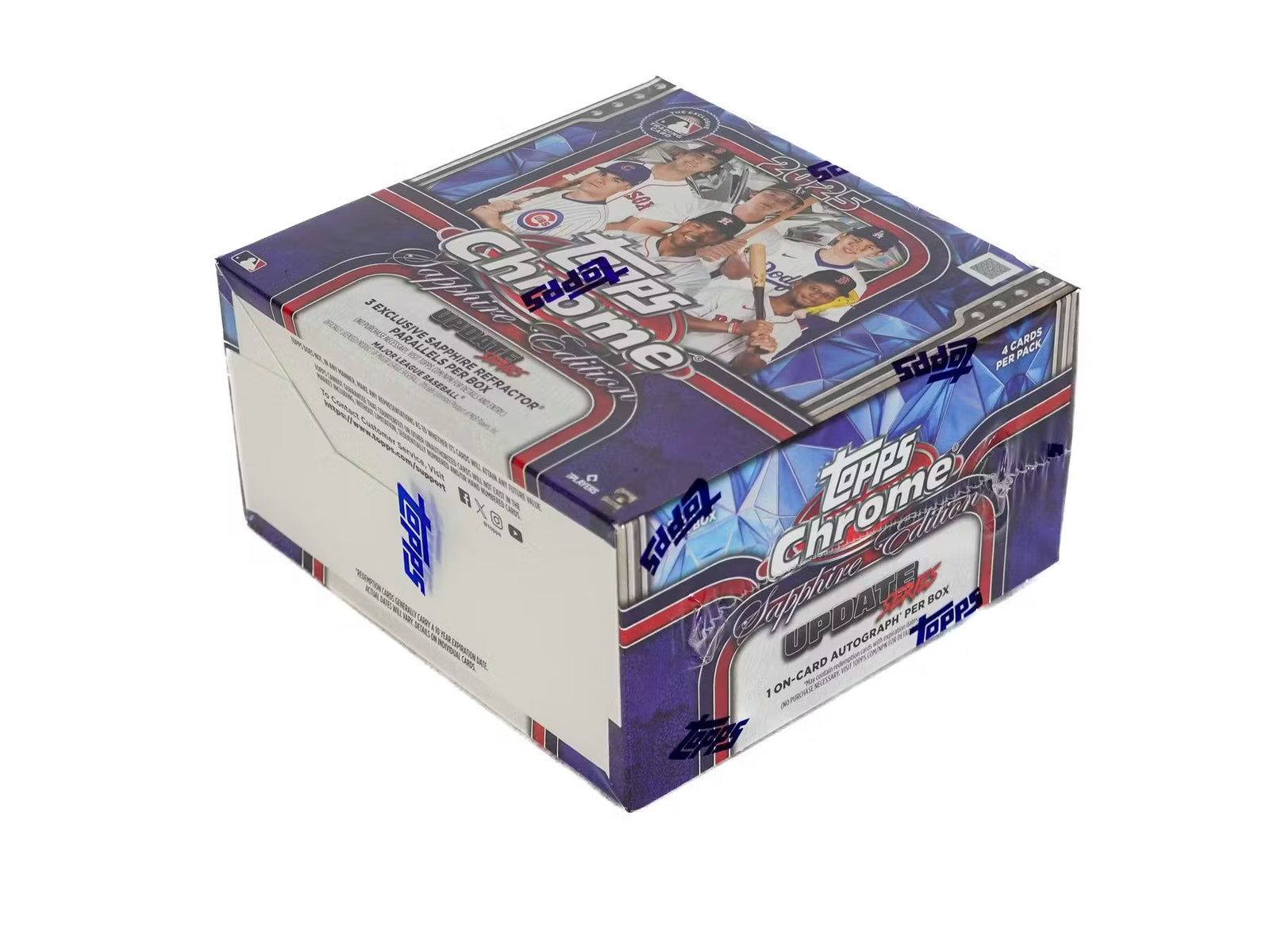 2025 Topps Chrome Baseball Update Series Sapphire Edition Trading Cards