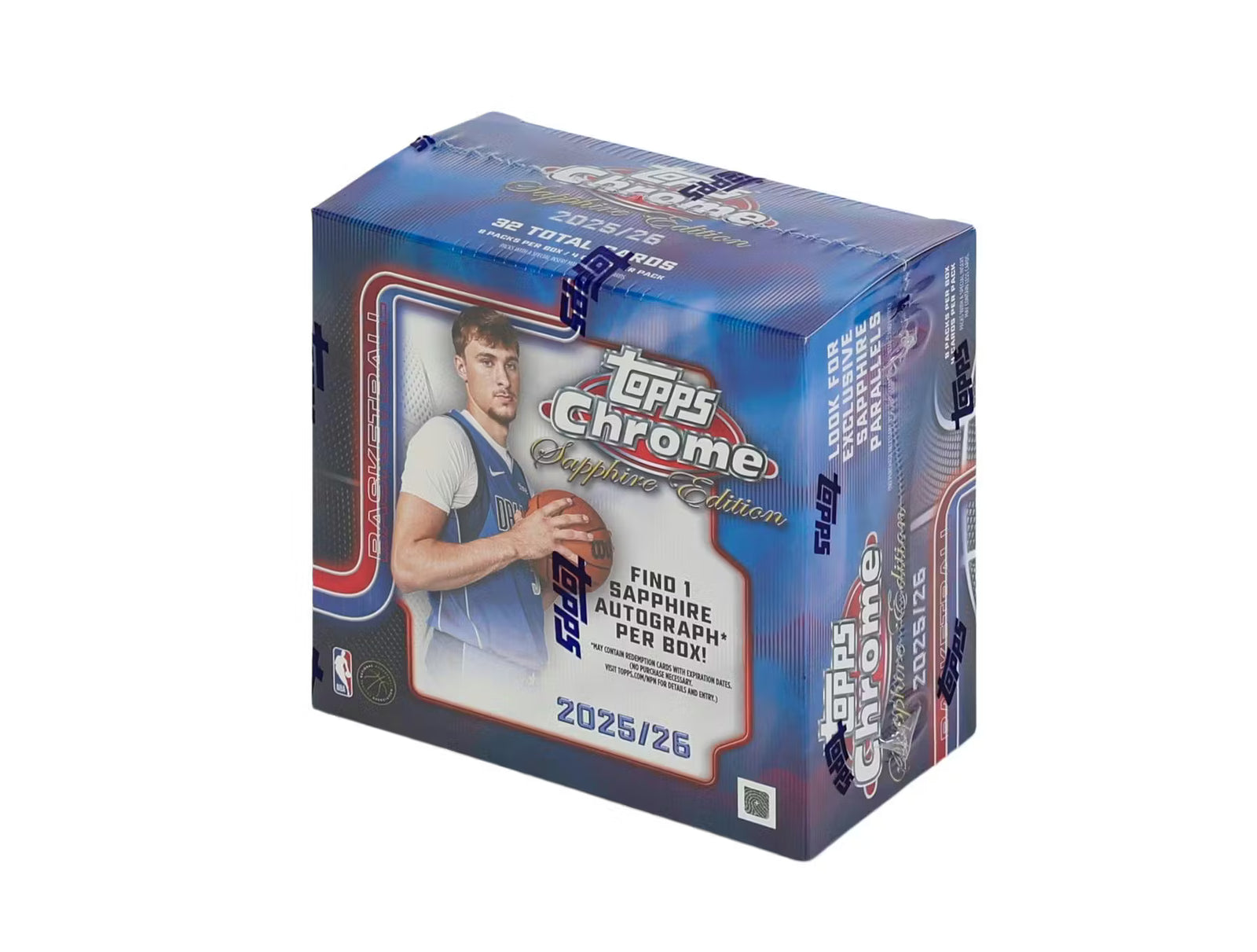 2025-26 Topps Chrome Basketball Sapphire Edition Trading Cards