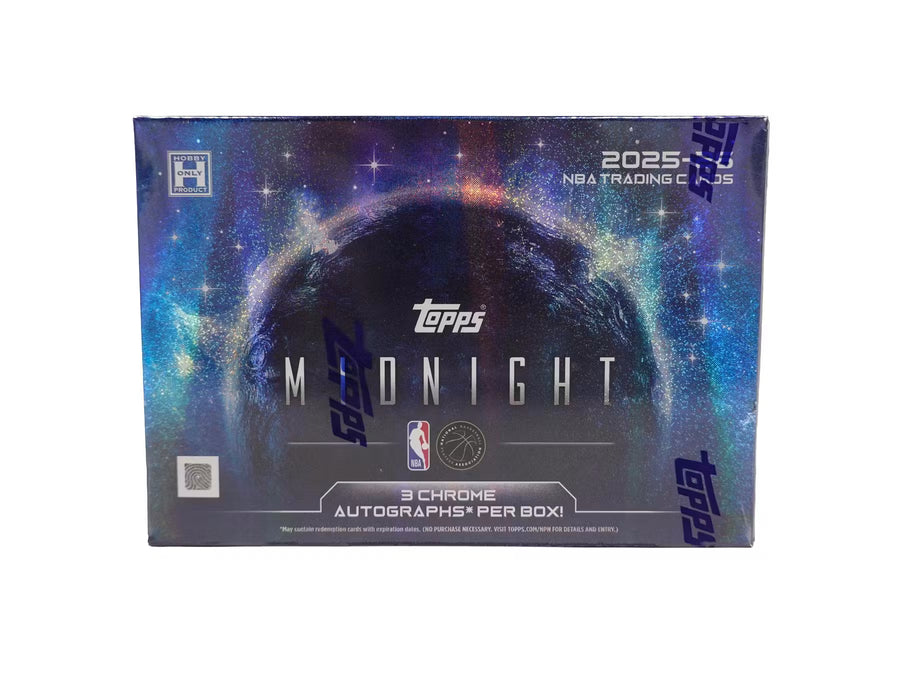 2025-26 Topps Midnight Basketball Hobby Trading Cards LV