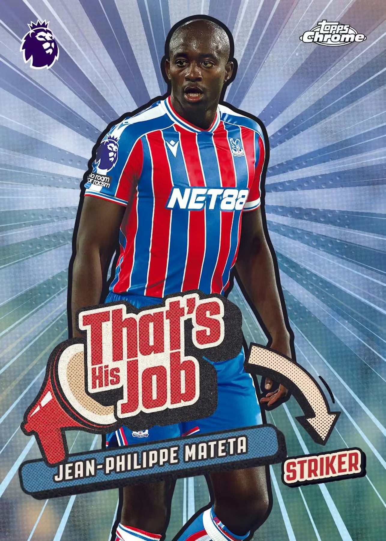 2026 Topps Chrome Premier League EPL Soccer Breakers Delight Trading Cards