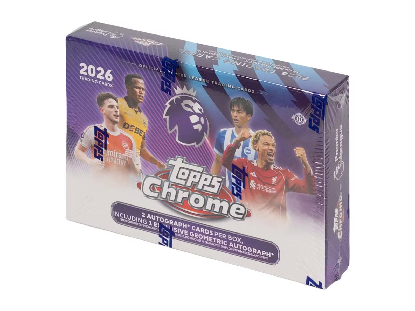 2026 Topps Chrome Premier League EPL Soccer Breakers Delight Trading Cards