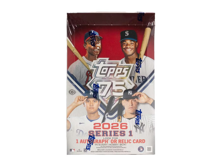 2026 Topps Series 1 Baseball Hobby Trading Cards