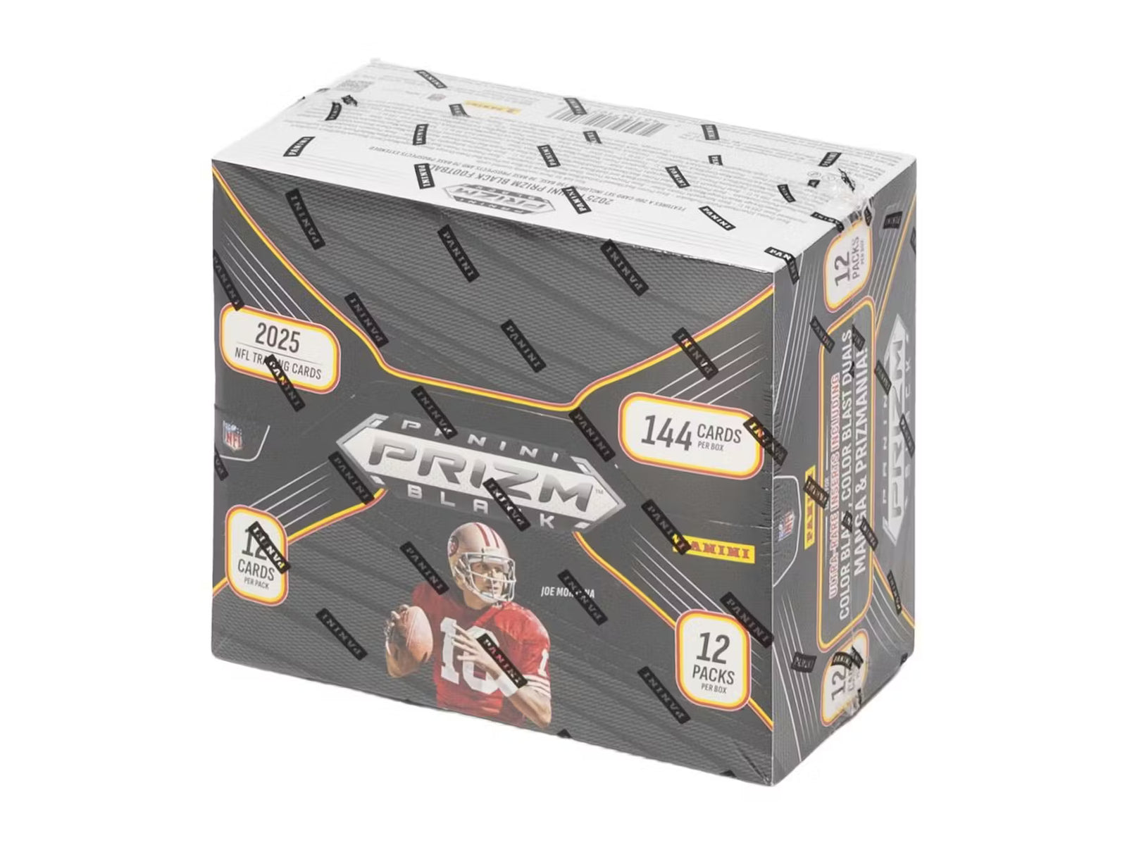 2025 Panini Prizm Black Football Hobby Trading Cards LV