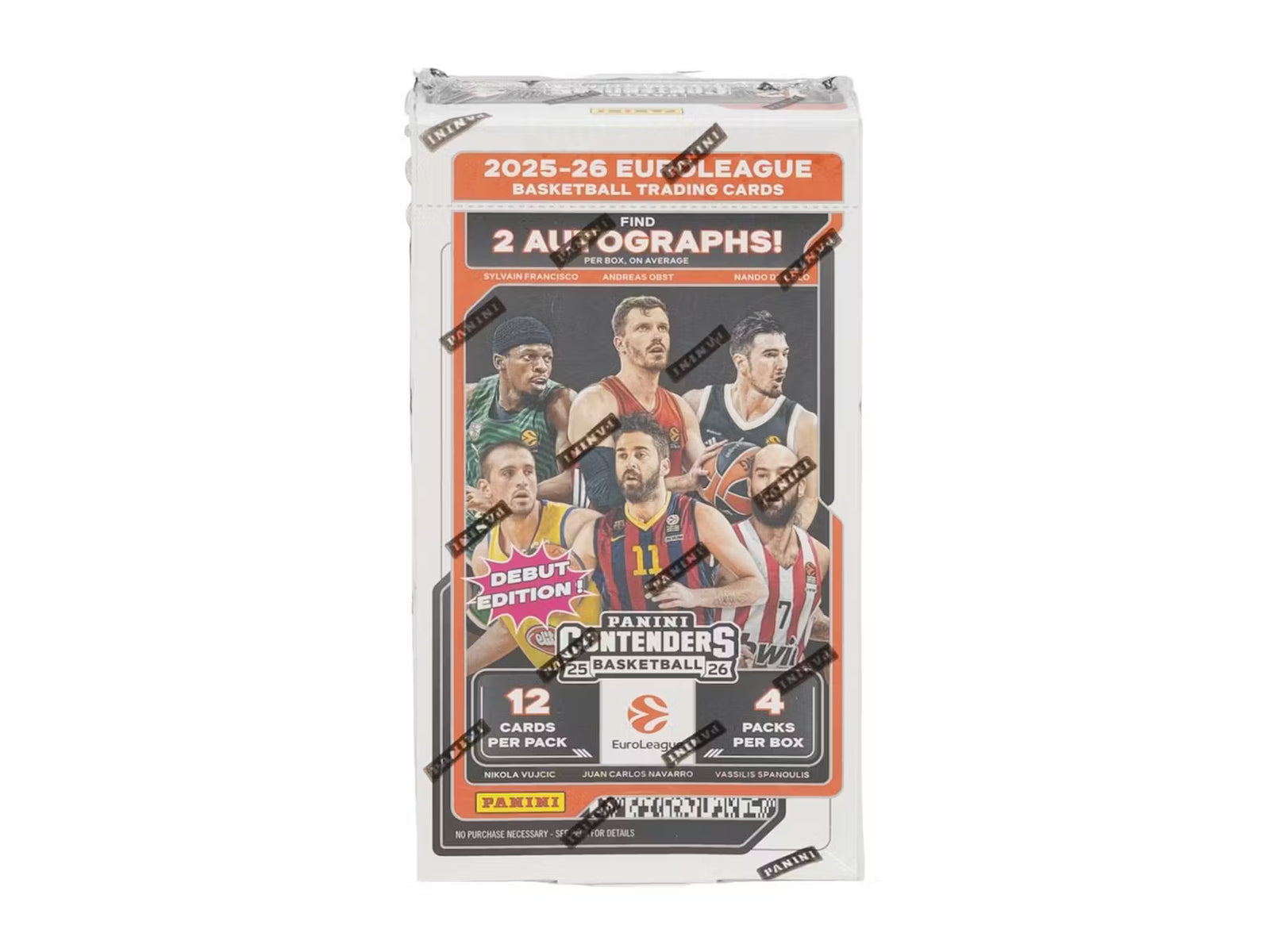 2025-26 Panini Contenders EuroLeague Basketball Hobby Trading Cards