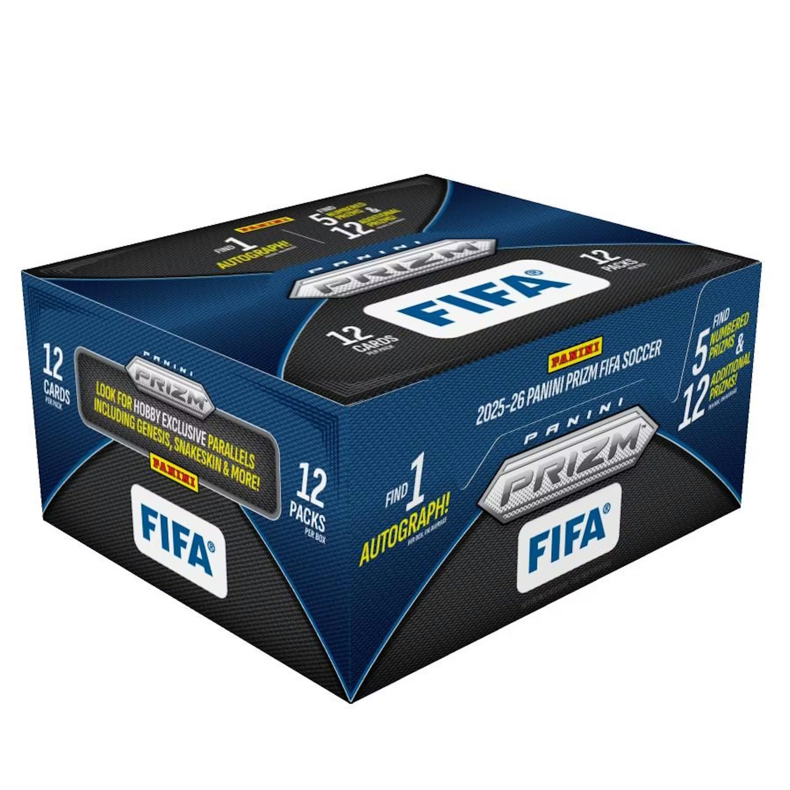 2025-26 Panini Prizm FIFA Soccer Hobby Trading Cards