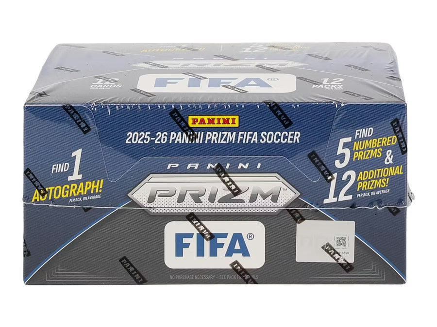 2025-26 Panini Prizm FIFA Soccer Hobby Trading Cards