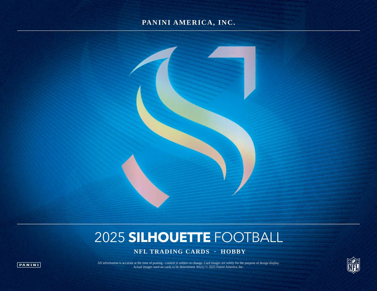 2025 Panini Silhouette Football Hobby Trading Cards