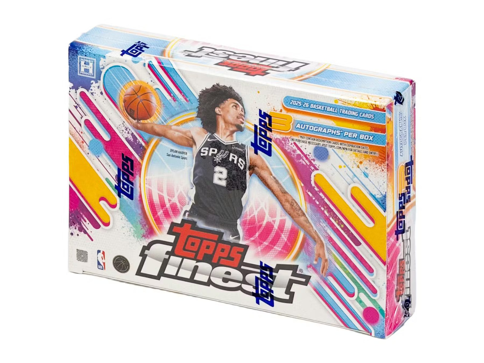 2025-26 Topps Finest Basketball Breakers Delight Trading Cards LV
