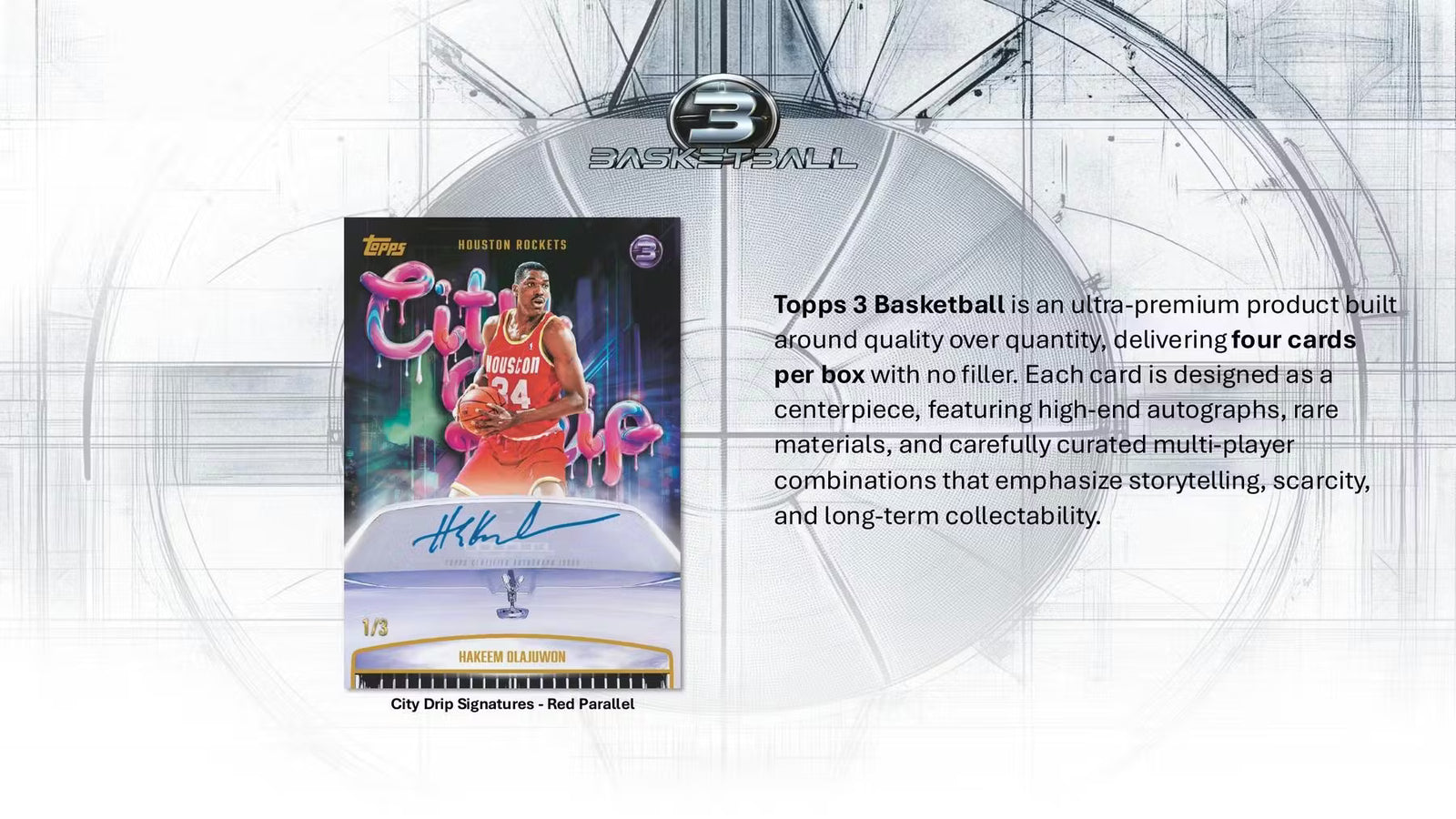 2025-26 Topps Three Basketball Hobby Trading Cards