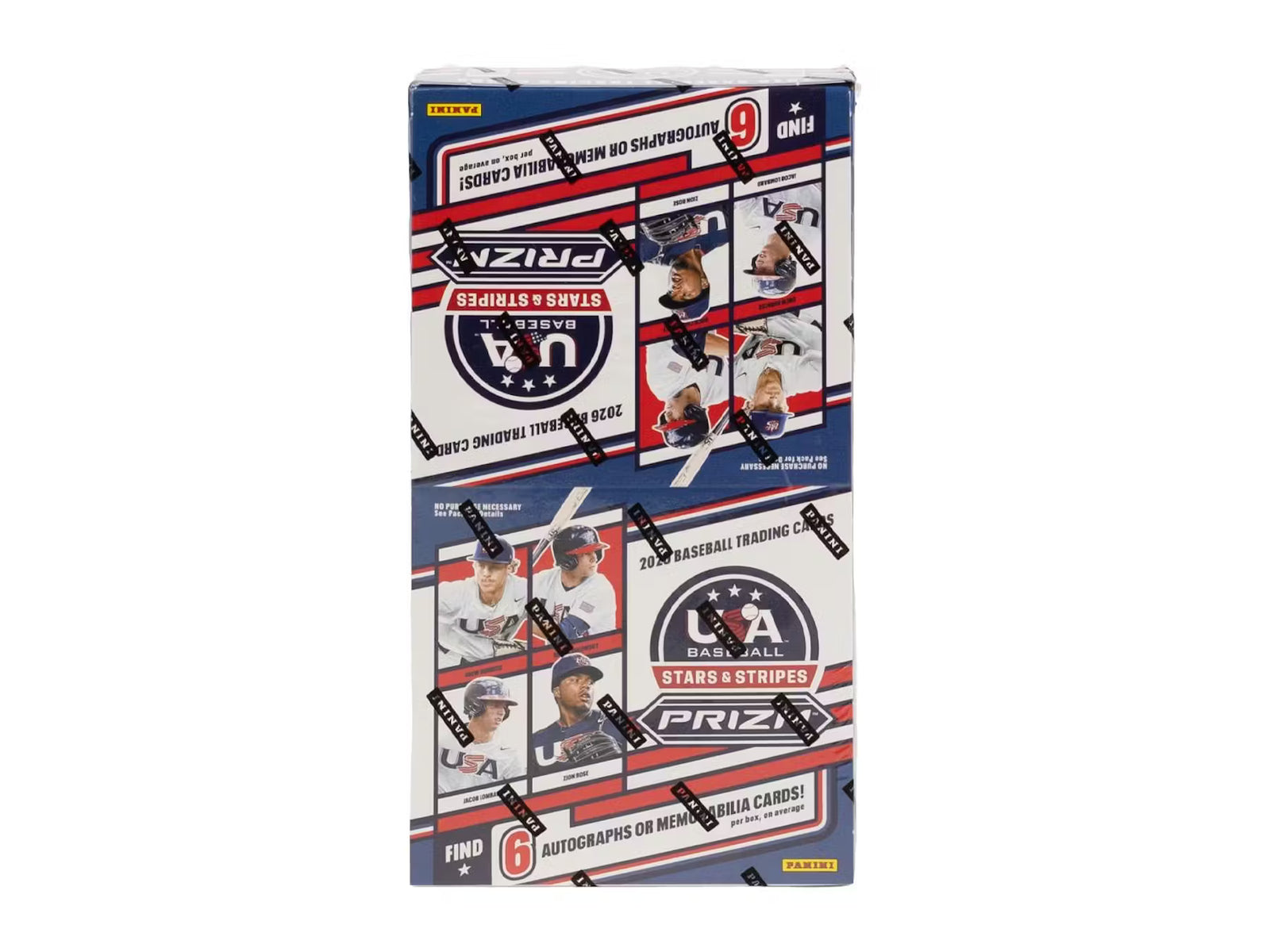 2026 Panini USA Stars & Stripes Prizm Baseball Hobby Trading Cards