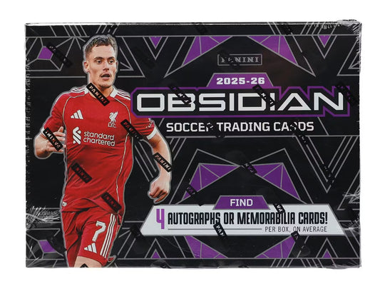 2025-26 Panini Obsidian Soccer Hobby Trading Cards