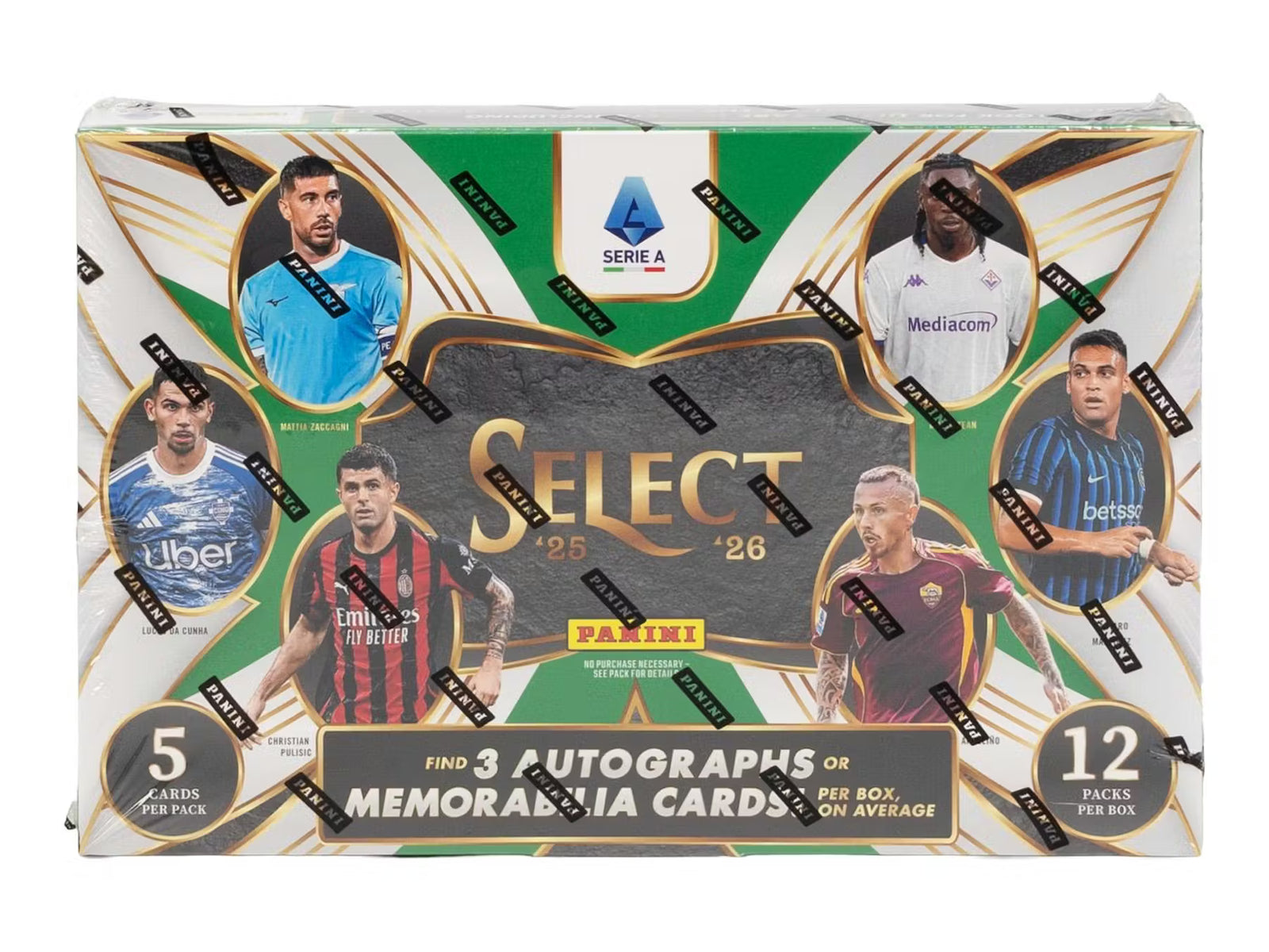 2025-26 Panini Select Seria A Soccer Hobby Trading Cards