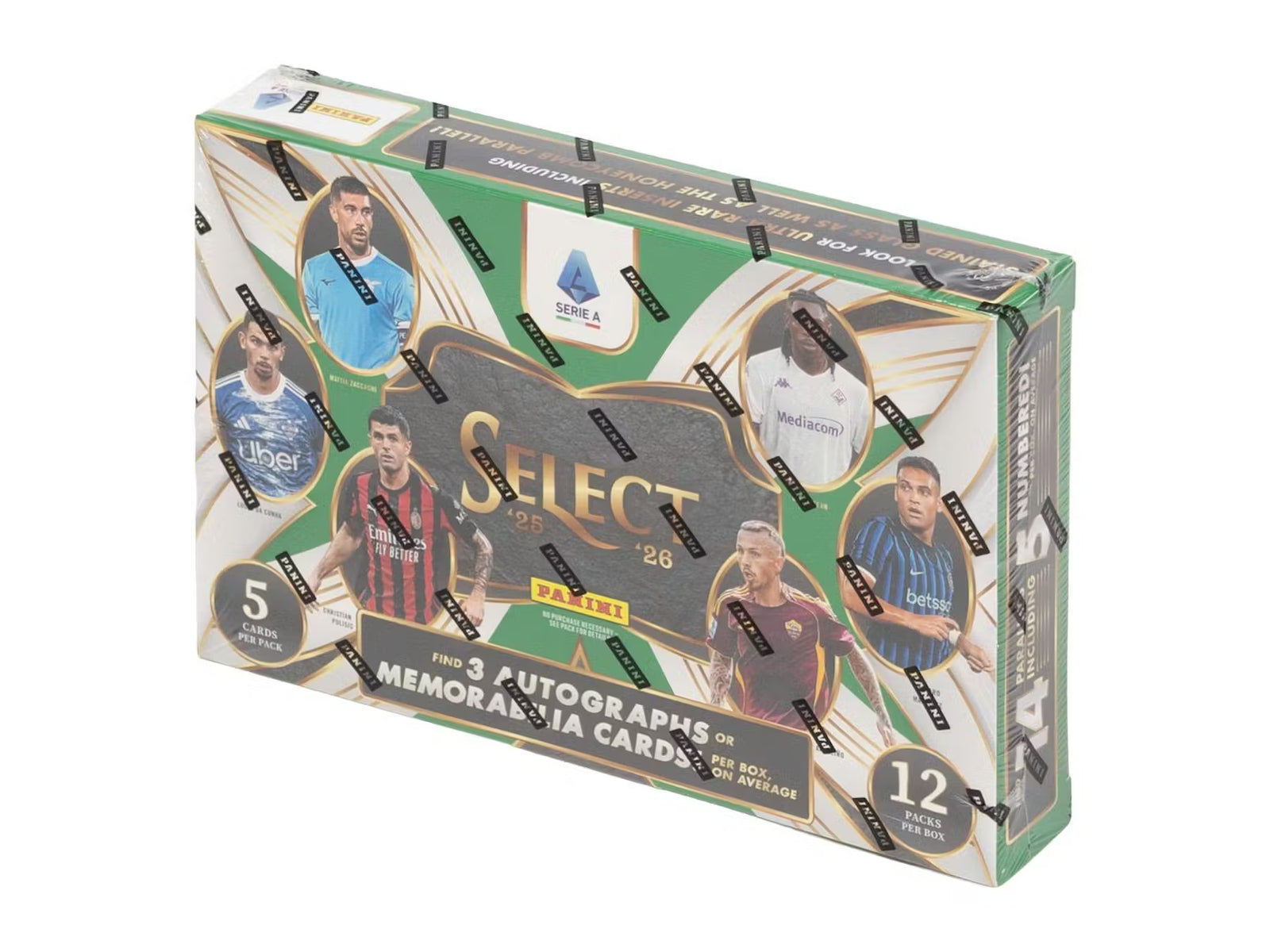 2025-26 Panini Select Seria A Soccer Hobby Trading Cards