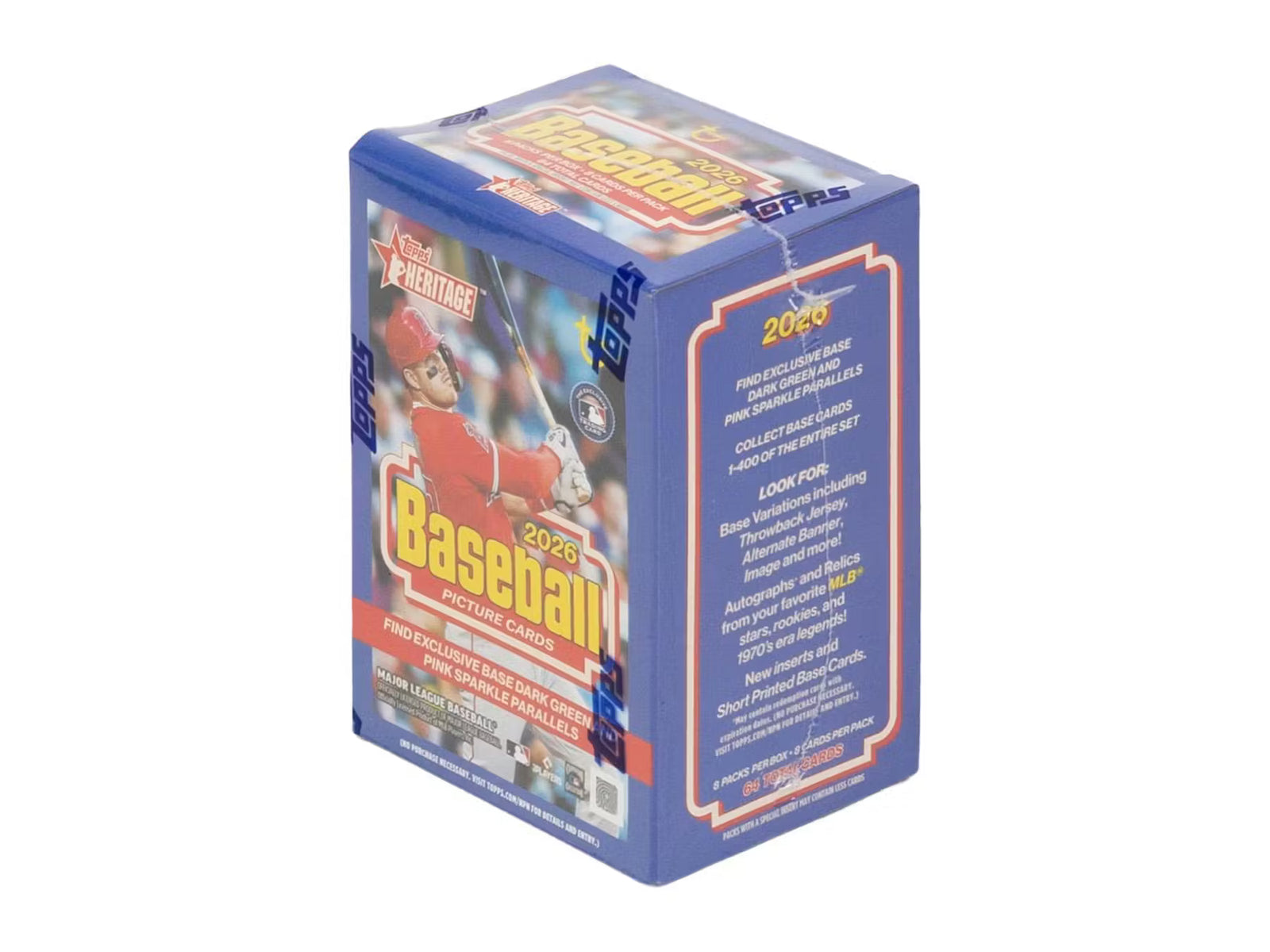 2026 Topps Heritage Baseball Blaster Trading Cards
