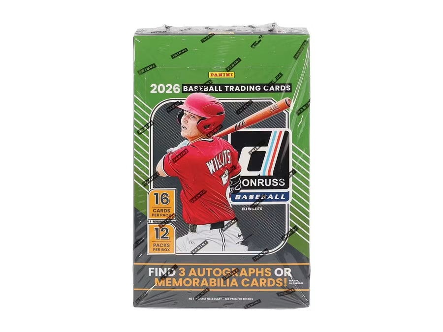 2026 Panini Donruss Baseball Hobby Trading Cards