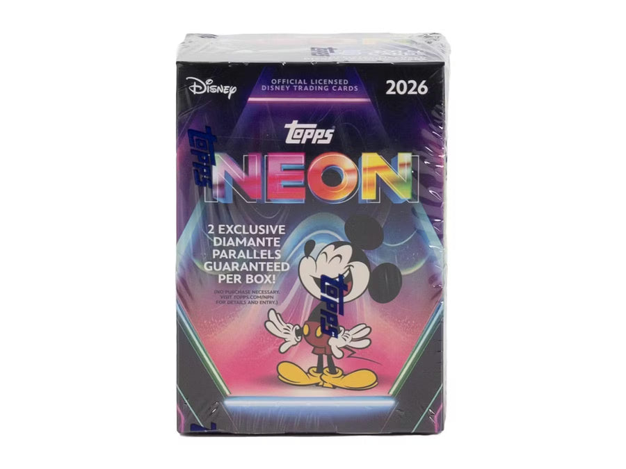 2026 Topps Disney Neon Blaster Trading Cards LV
