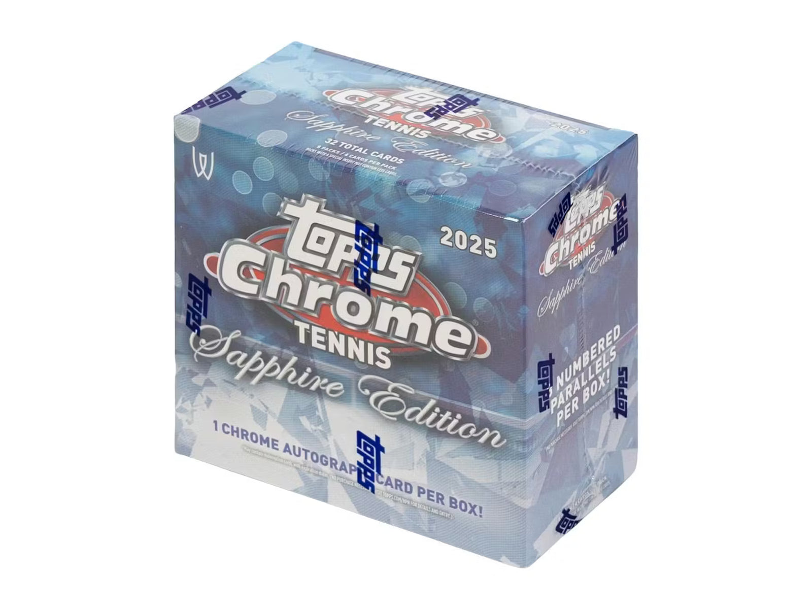 2025 Topps Chrome Tennis Saphire Edition Trading Cards
