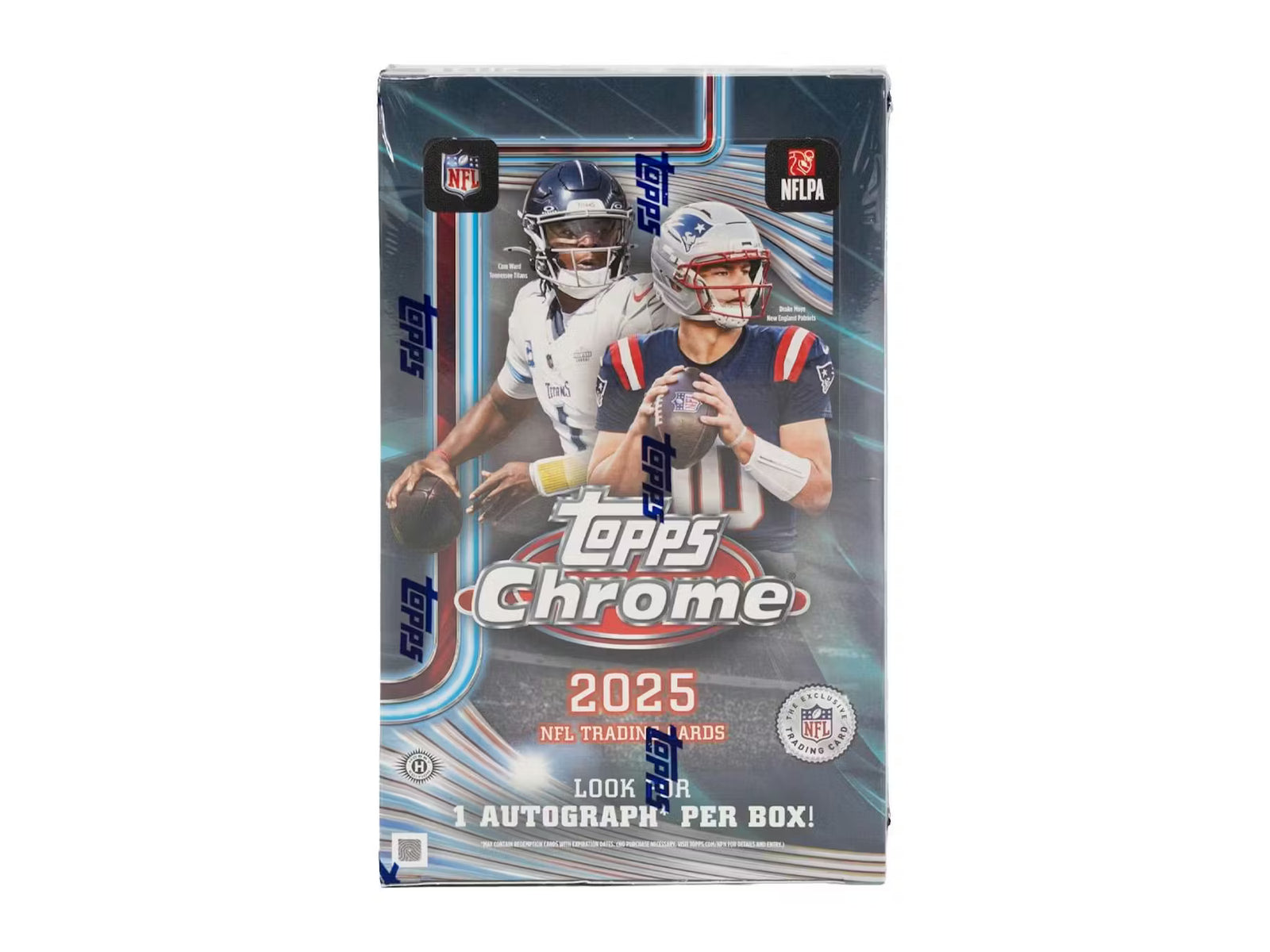 2025 Topps Chrome Football Hobby Trading Cards LV