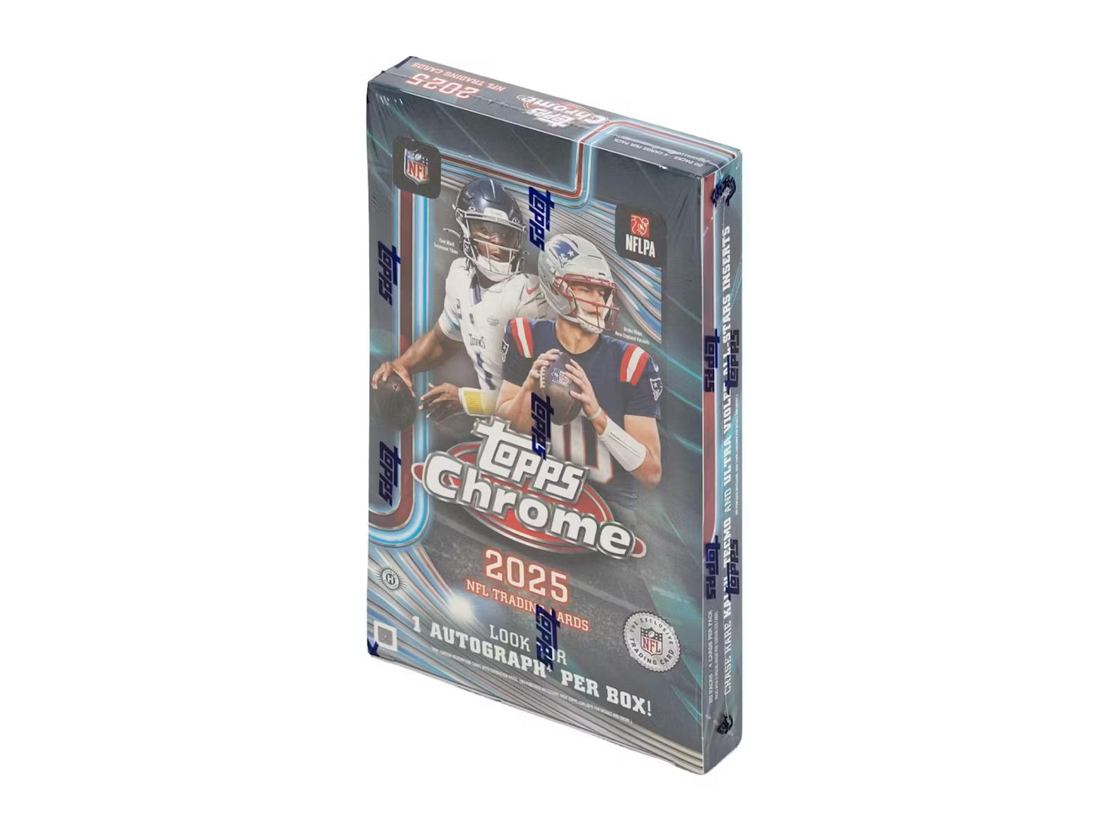 2025 Topps Chrome Football Hobby Trading Cards LV