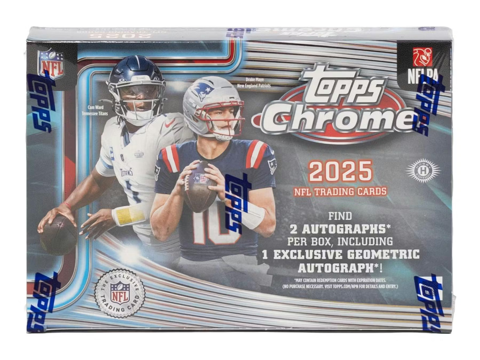 2025 Topps Chrome Football Breakers Delight Trading Cards