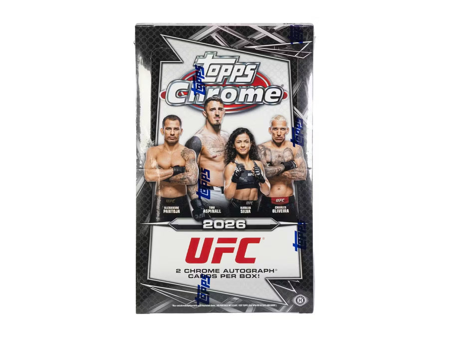 2026 Topps Chrome UFC Hobby Trading Cards