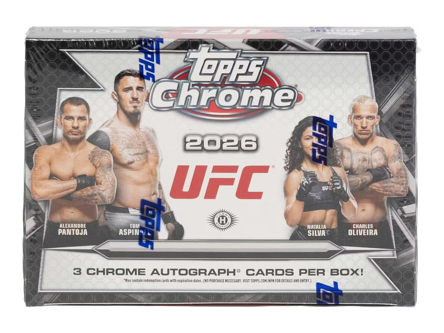 2026 Topps Chrome UFC Breakers Delight Trading Cards