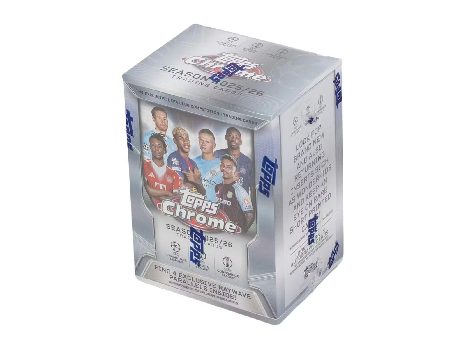 2025-26 Topps Chrome UEFA Club Competitions Soccer Blalster Trading Cards