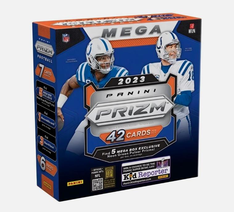 2023 Panini Prizm Football Mega Trading Cards