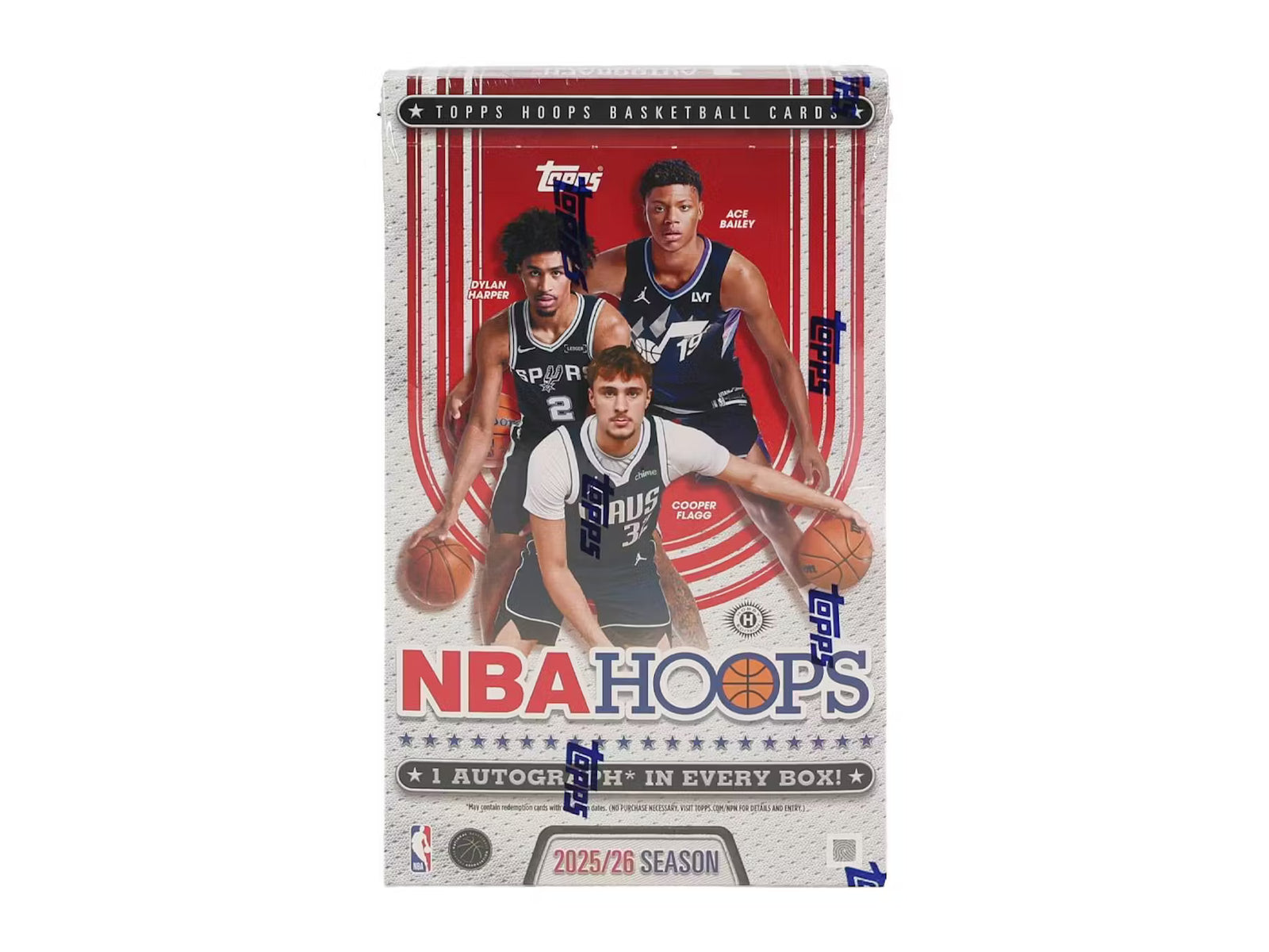 2025-26 Topps Hoops Basketball Hobby Trading Cards LV