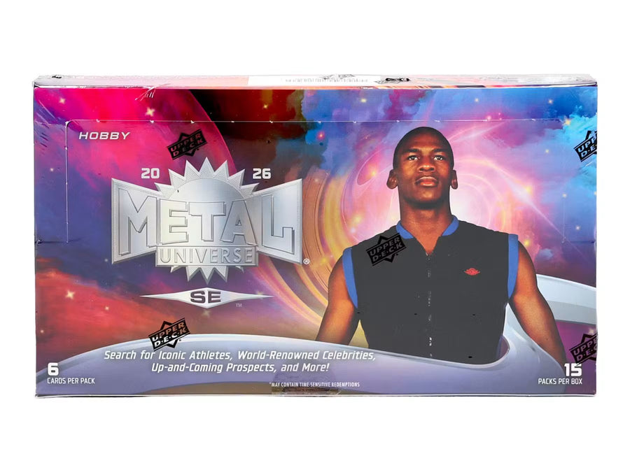 2026 Upper Deck Metal Universe SE Hobby Trading Cards LV