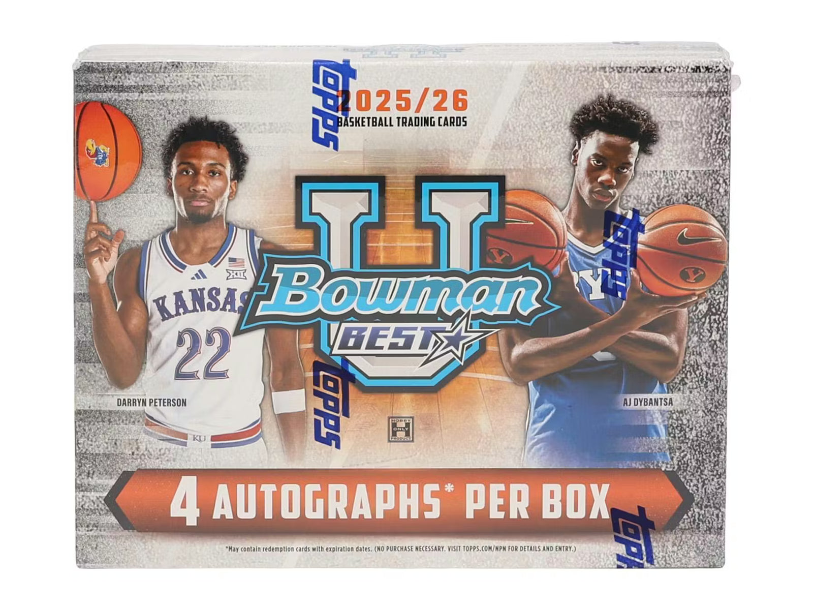 2025-26 Topps Bowman University Best Basketball Hobby Trading Cards