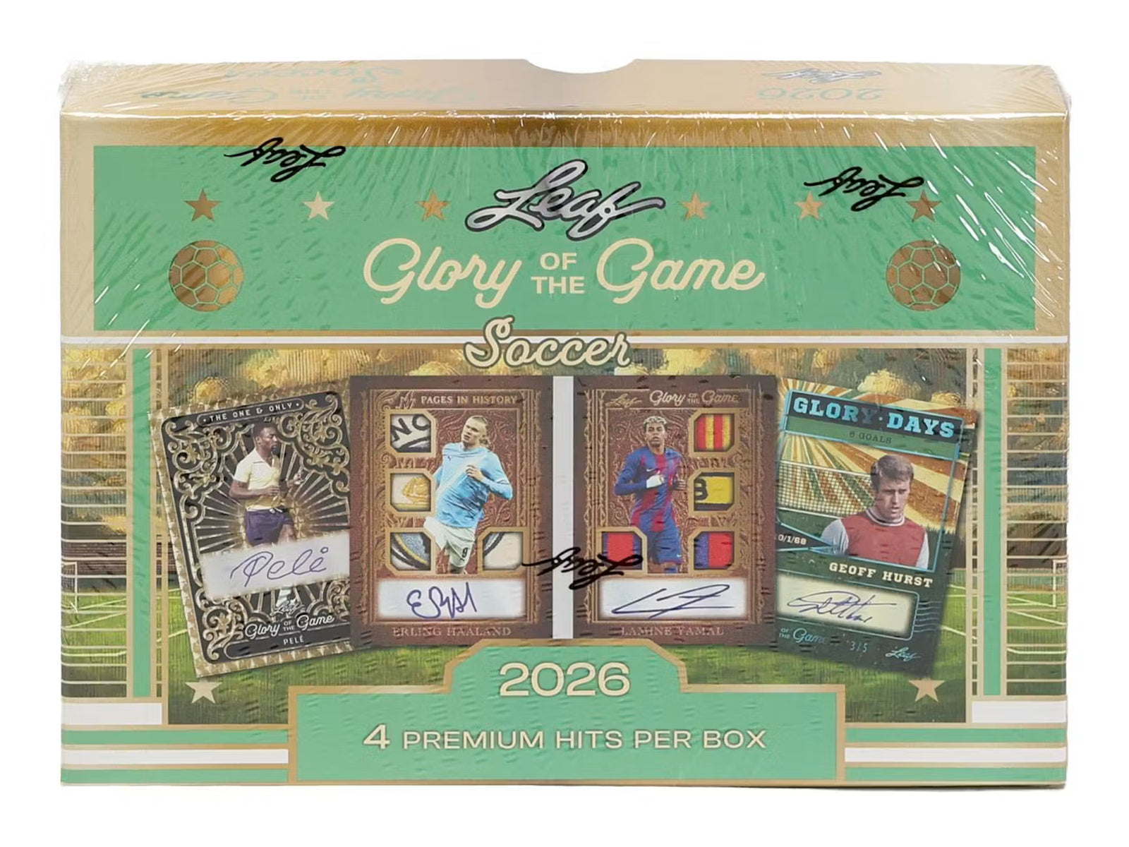 2026 Leaf Glory of the Game Soccer Hobby Trading Cards
