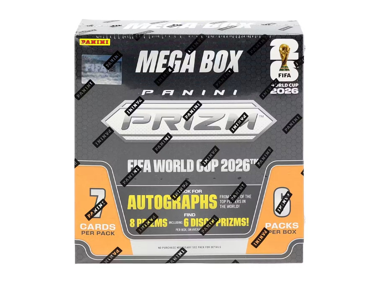 2026 Panini Prizm FIFA World Cup Soccer Mega Trading Cards LV