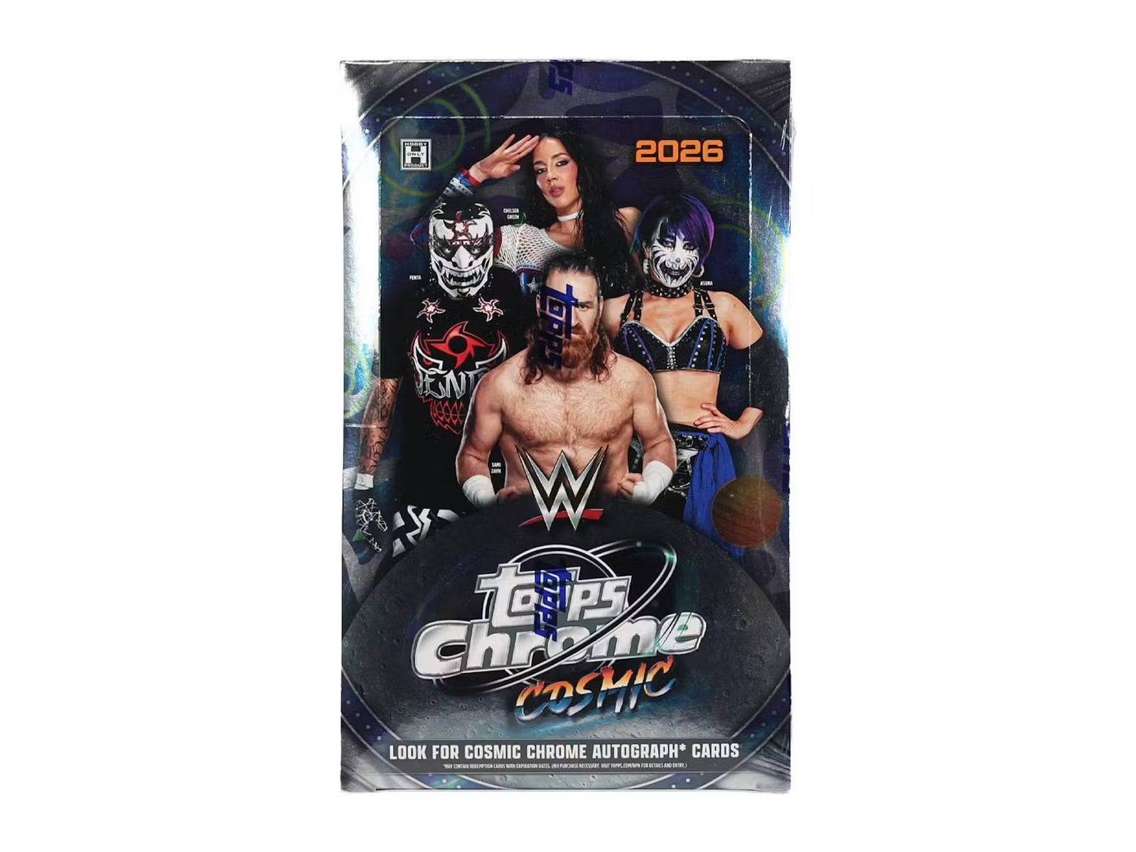 2026 Topps Cosmic Chrome WWE Hobby Trading Cards