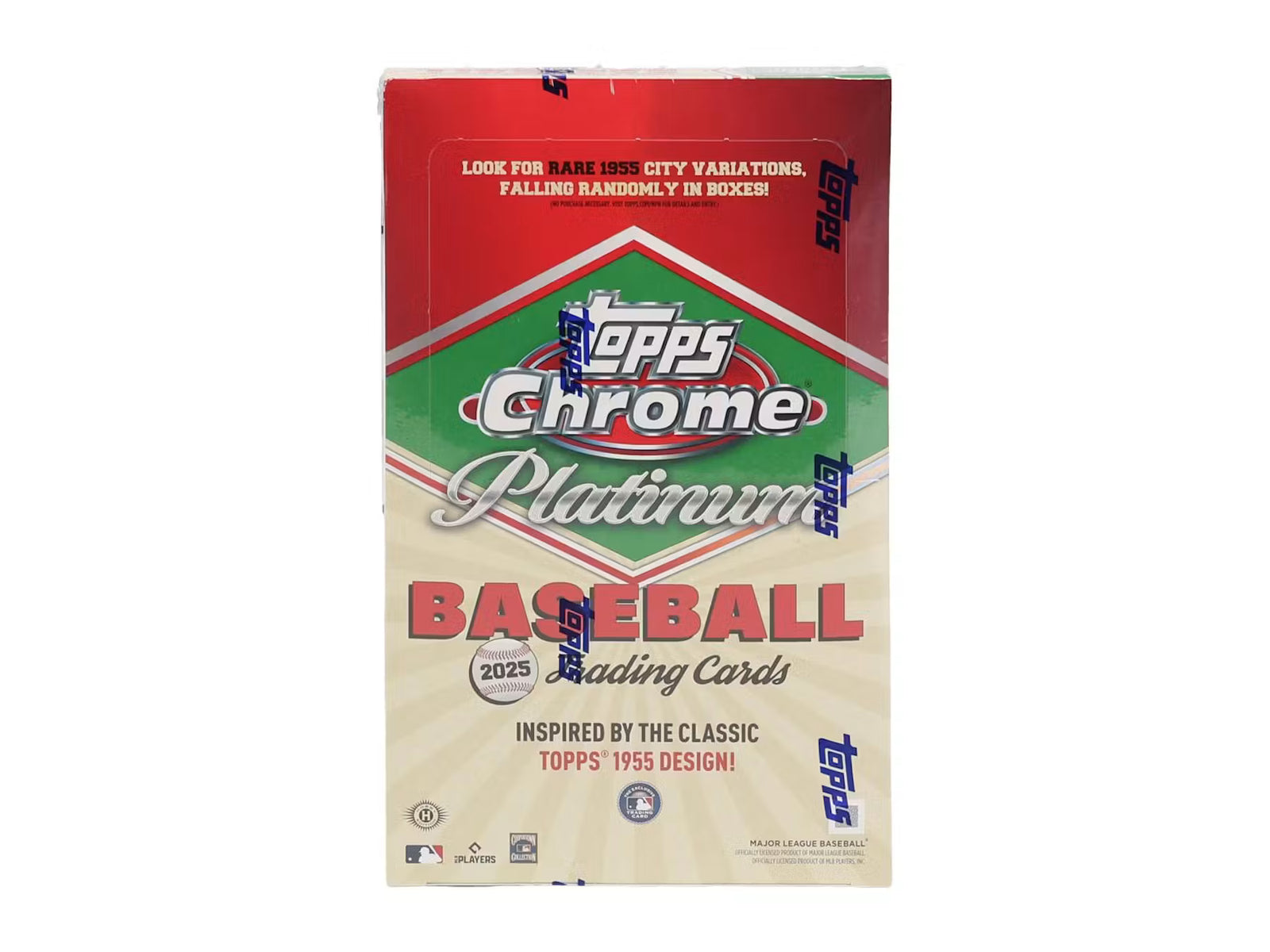 2025 Topps Chrome Platinum '55 Baseball Hobby Trading Cards LV