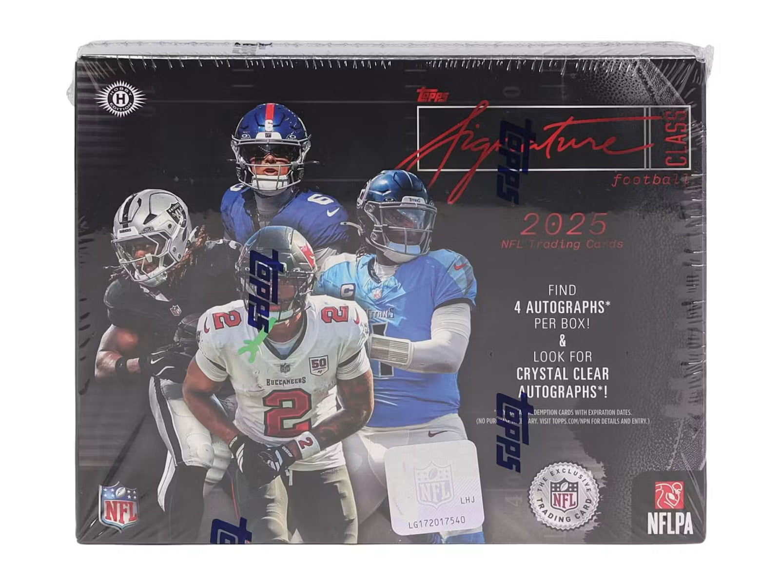 2026 Topps Signature Class Football Jumbo Trading Cards LV