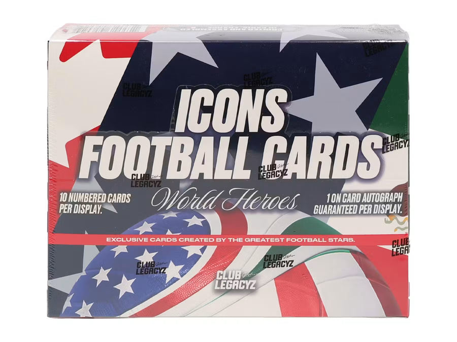 2026 Club Legacyz Icons Soccer Fourth Edition Hobby Trading Cards LV