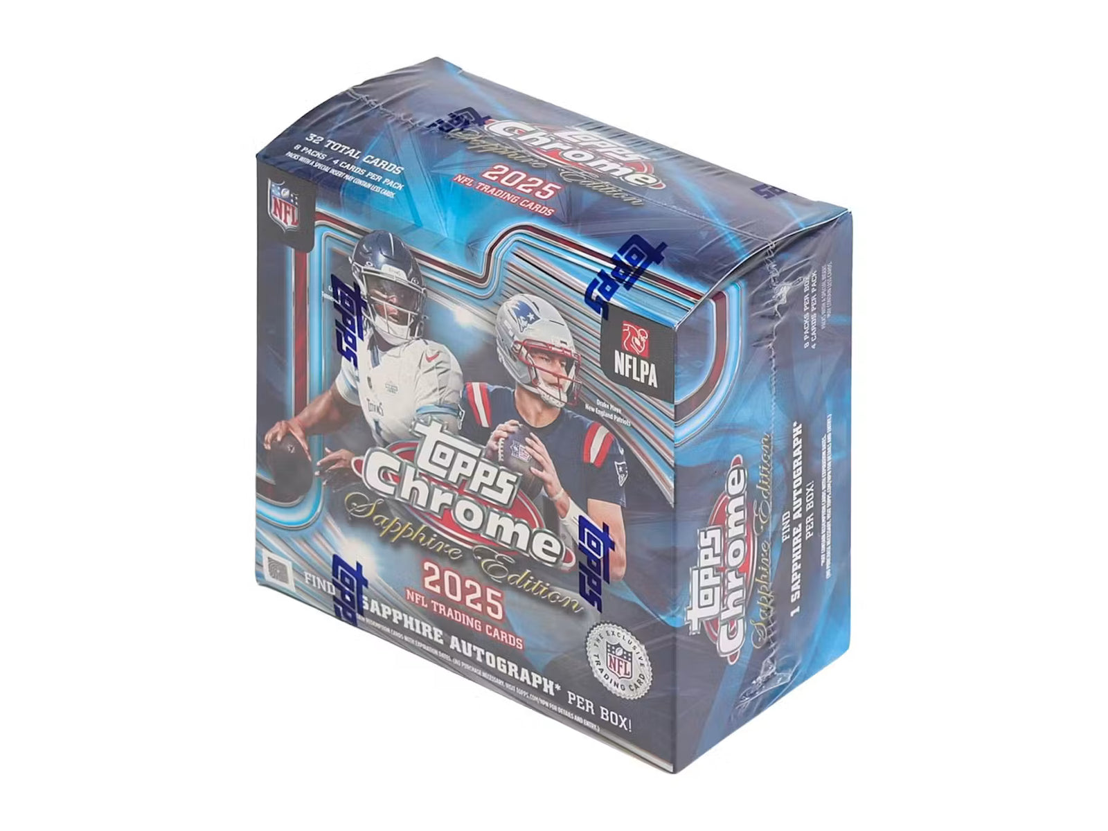2025 Topps Chrome Football Sapphire Edition Trading Cards
