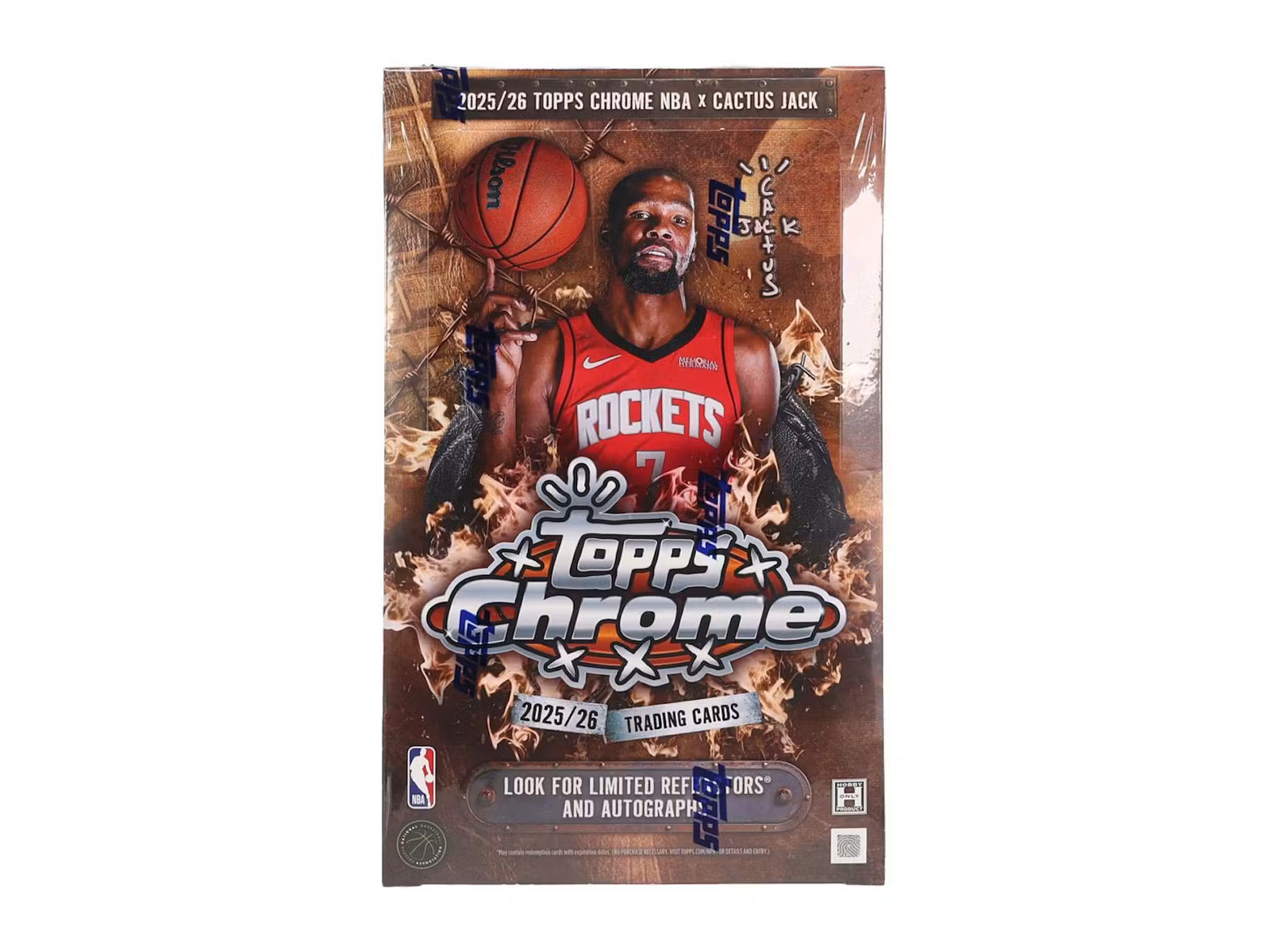 2025-26 Topps Chrome Cactus Jack Basketball Hobby Trading Cards