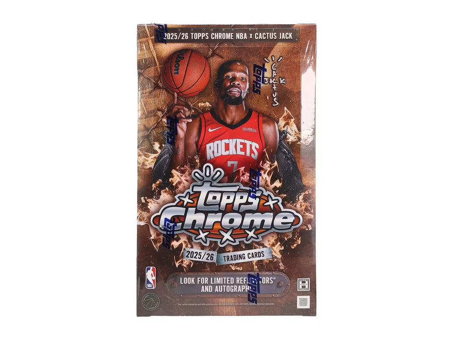 2025-26 Topps Chrome Cactus Jack Basketball Hobby Trading Cards